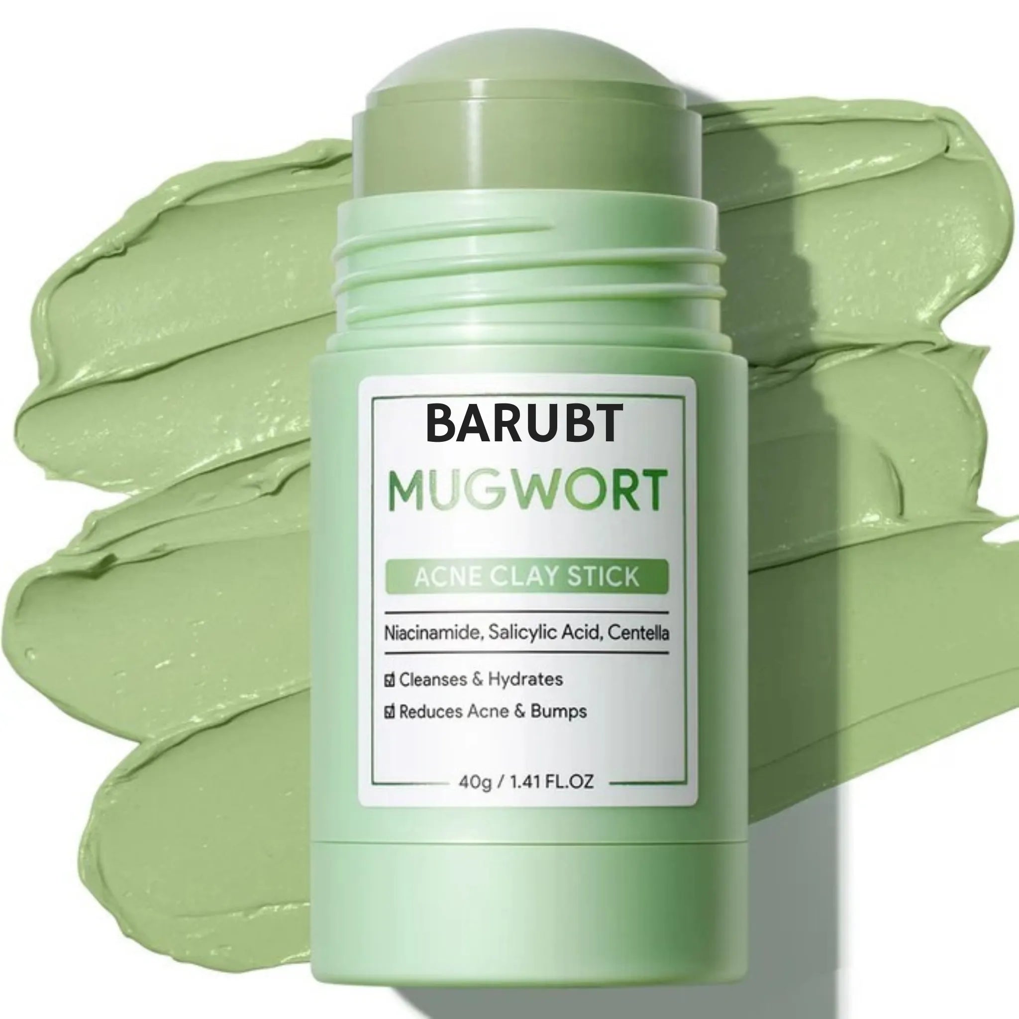 Mugwort Anti-Acne Clay Stick | Salicylic Acid Pore Treatment