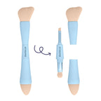 4-in-1 Makeup Brush | Travel Ready Full Face Tool