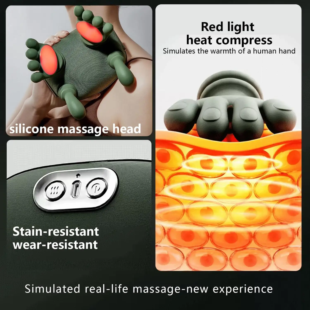 Cordless 3D Neck and Back Electric Massager