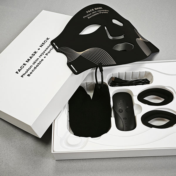 7-Color LED Infrared Face and Neck Mask