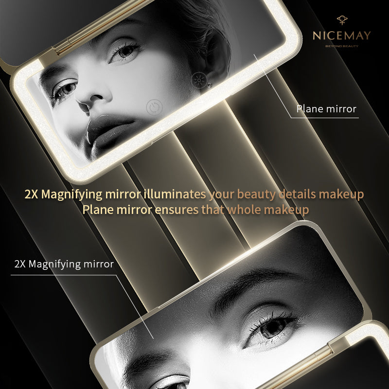 Foldable Mini Cosmetic Mirror