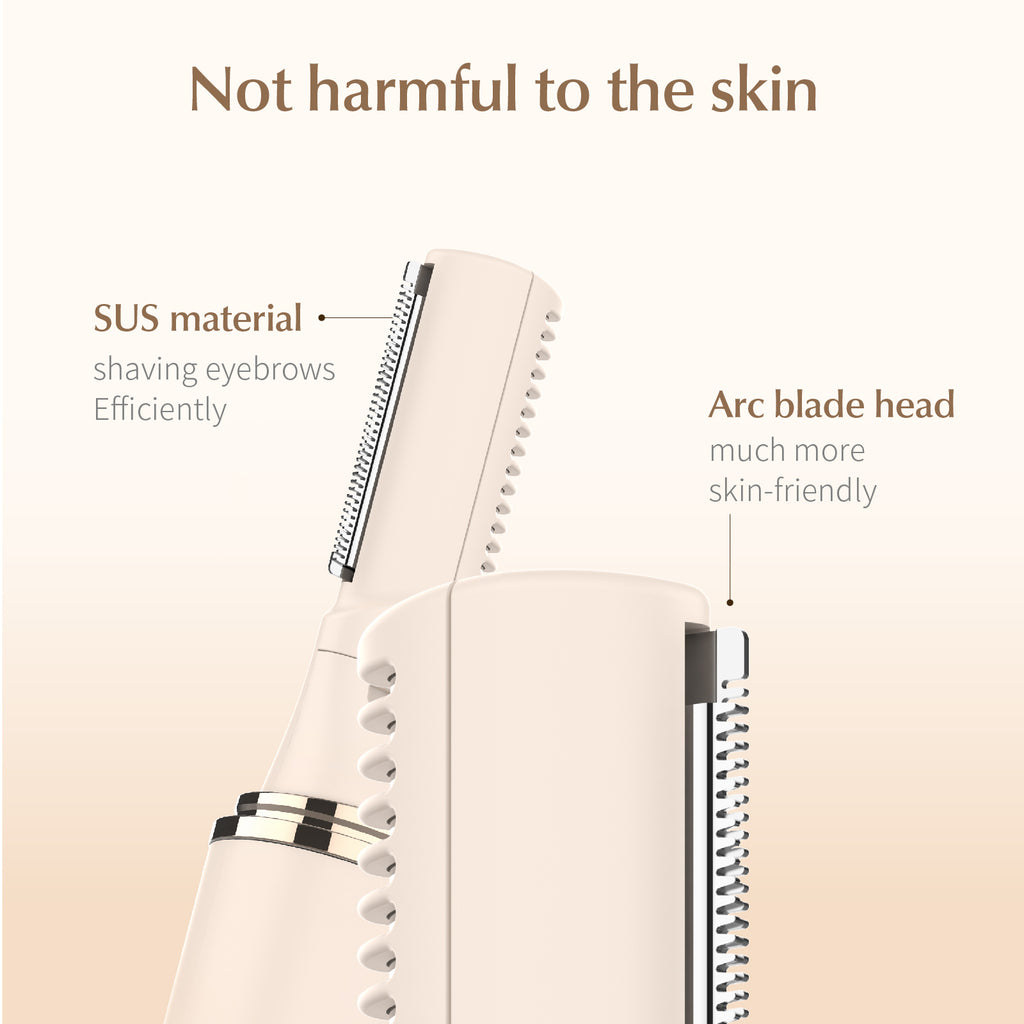 2-in-1 Electric Eyebrow Trimmer & Epilator
