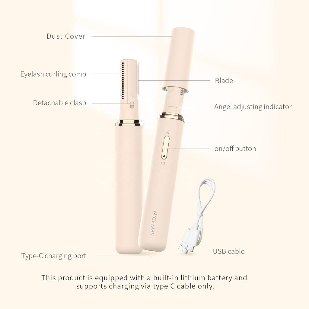 2-in-1 Electric Eyebrow Trimmer & Epilator