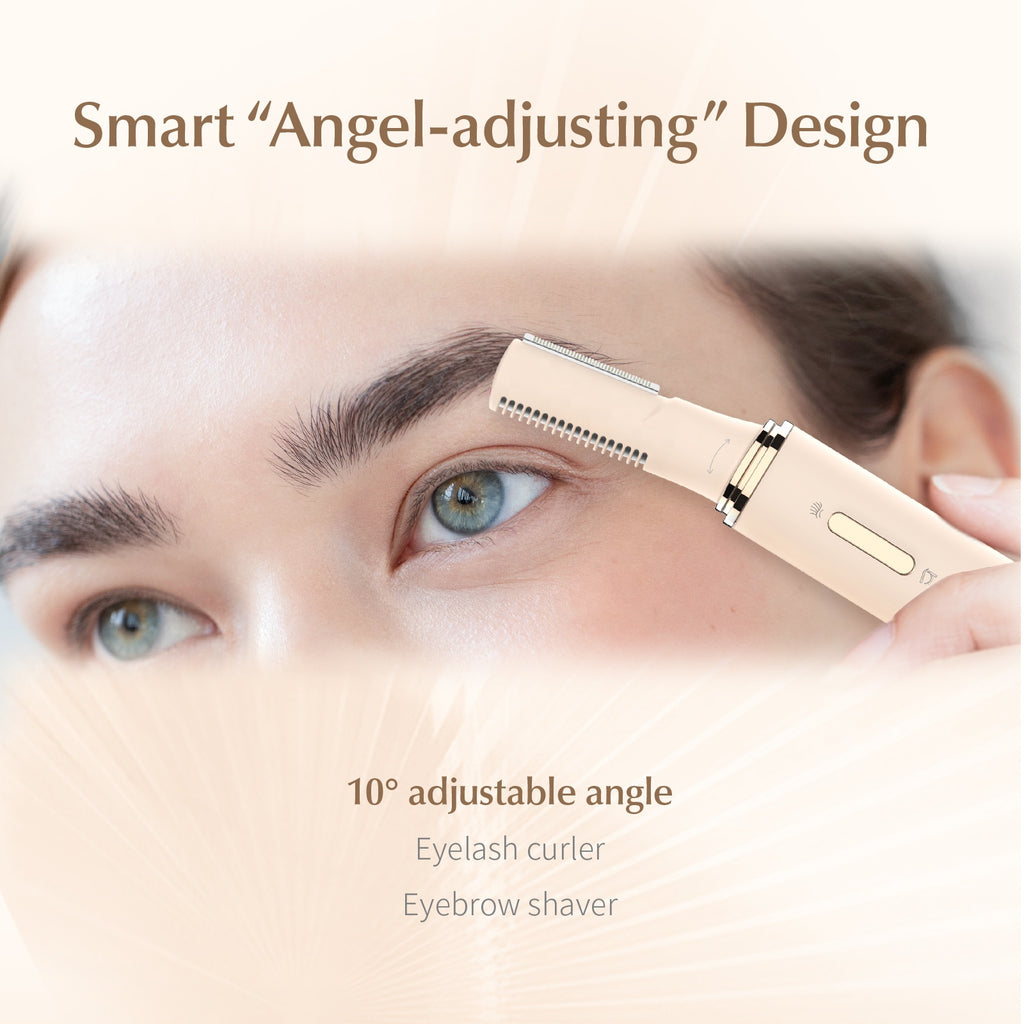 2-in-1 Electric Eyebrow Trimmer & Epilator