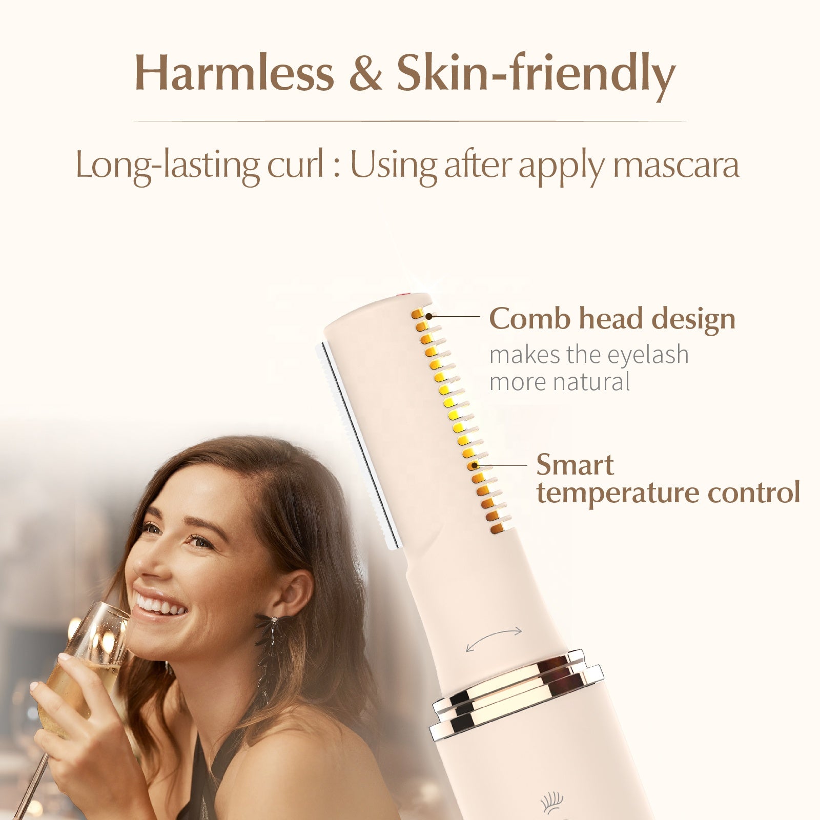 2-in-1 Electric Eyebrow Trimmer & Epilator
