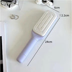 Self Cleaning Hair Brush | Anti-Static Scalp Massage Comb