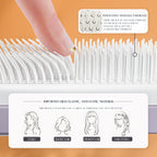 Self Cleaning Hair Brush | Anti-Static Scalp Massage Comb