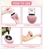 Refillable Silicone Applicator | Sunscreen, Tanning Oil & Body Lotion