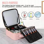 Makeup Bag with Mirror & Light