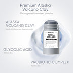 Alaska Volcano Pore Clay Stick | Deep Pore Detox in 10 Minutes