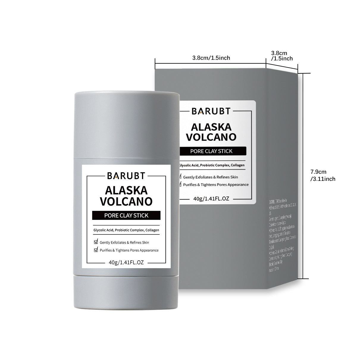 Volcano Mask Black Head Remover (Grey)