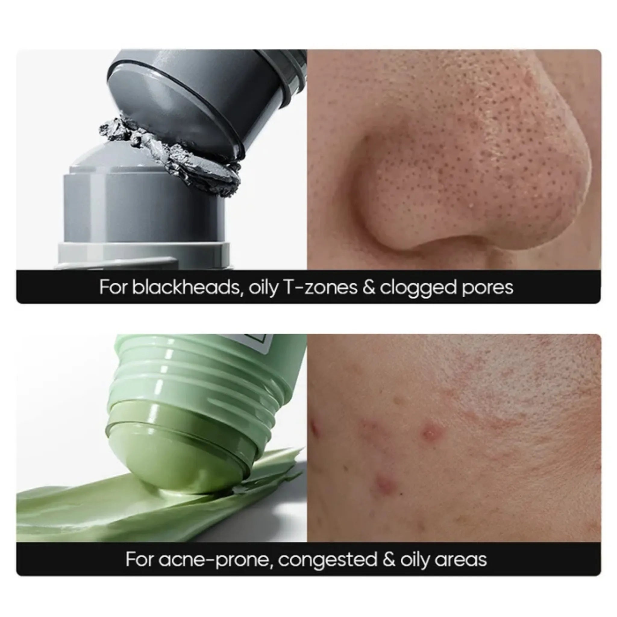 Pores and Acne Duo | Volcano + Mugwort Clay Sticks