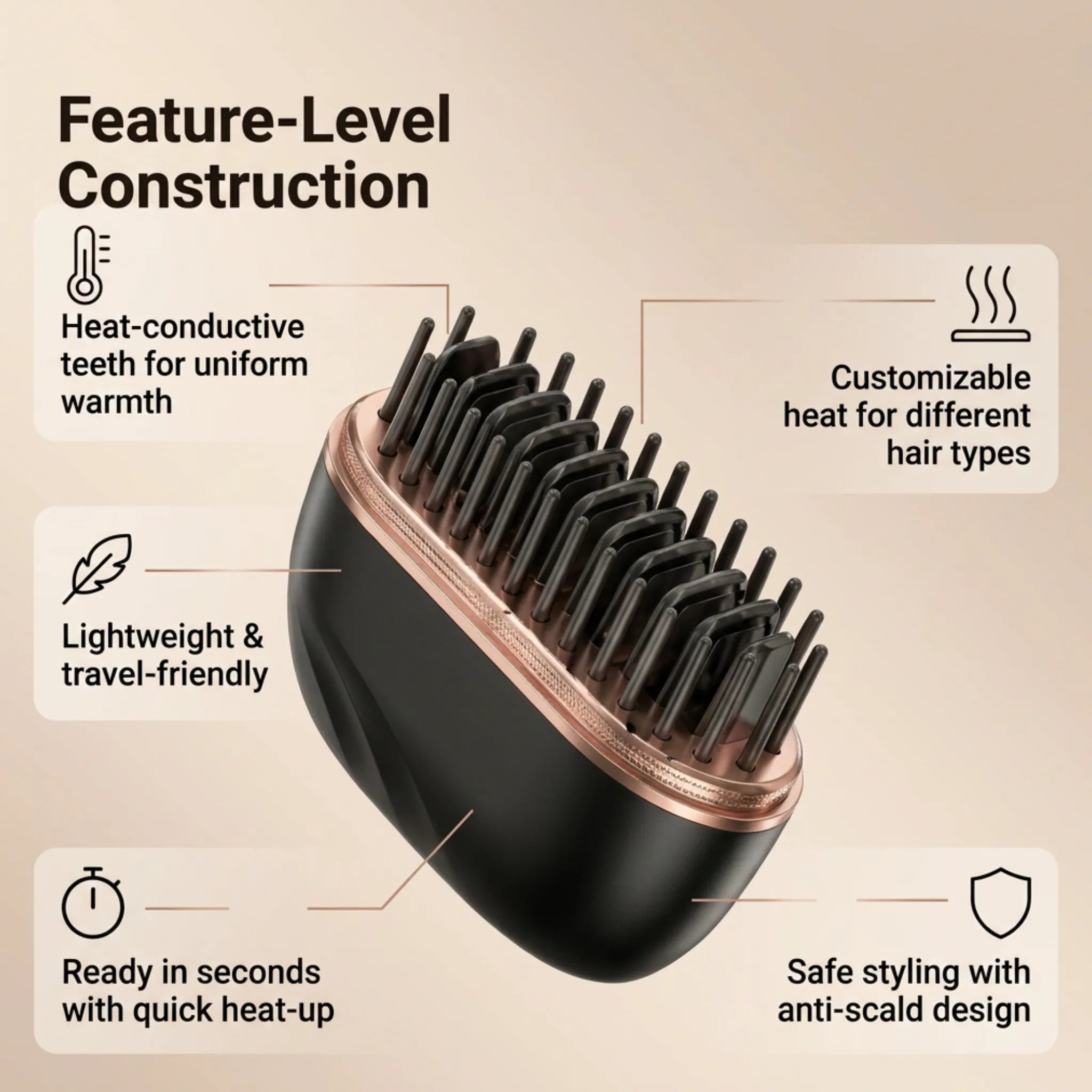 Mini Portable Hair Straightner