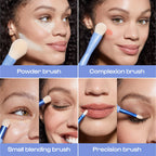 4-in-1 Makeup Brush | Travel Ready Full Face Tool