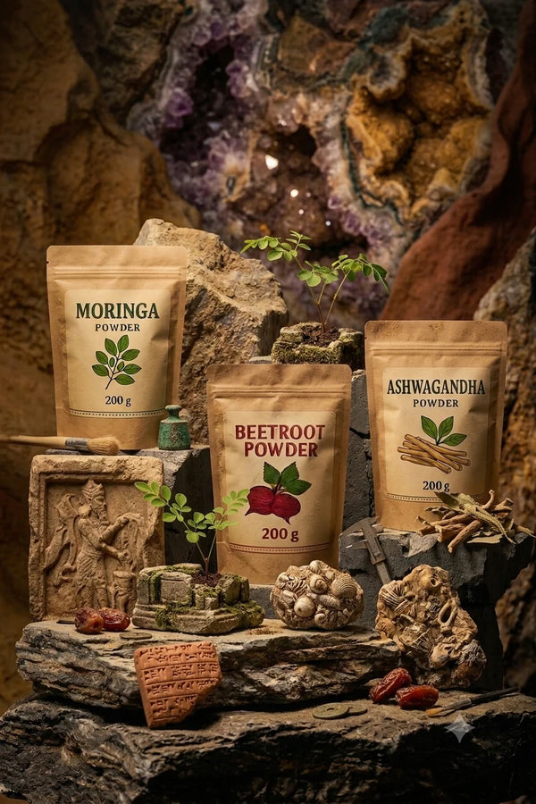 Morning to Night Wellness Stack — Moringa, Beetroot & Ashwagandha