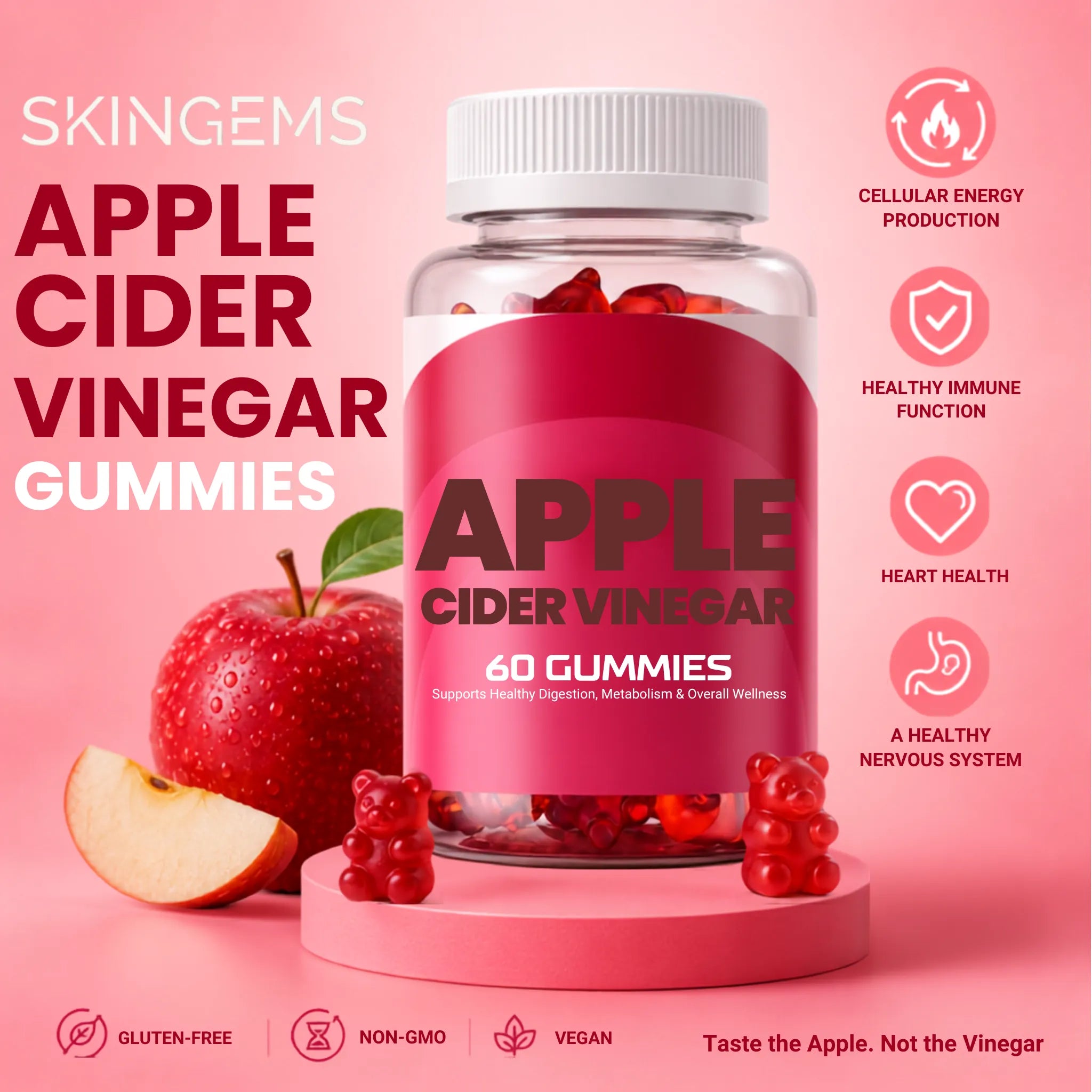 Apple Cider Vinegar Gummies | Detox Formula