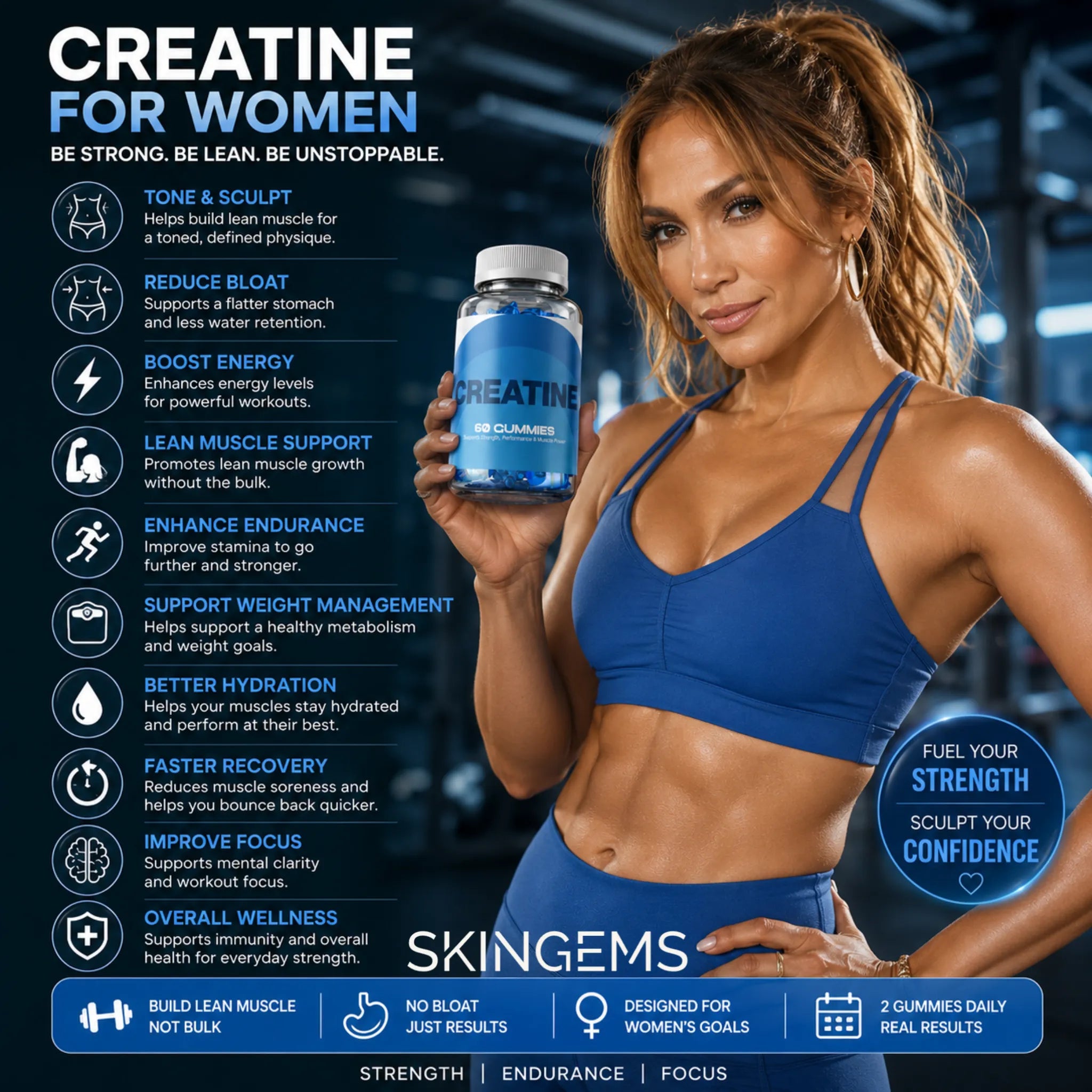 Creatine Gummies | Strength & Muscle Formula