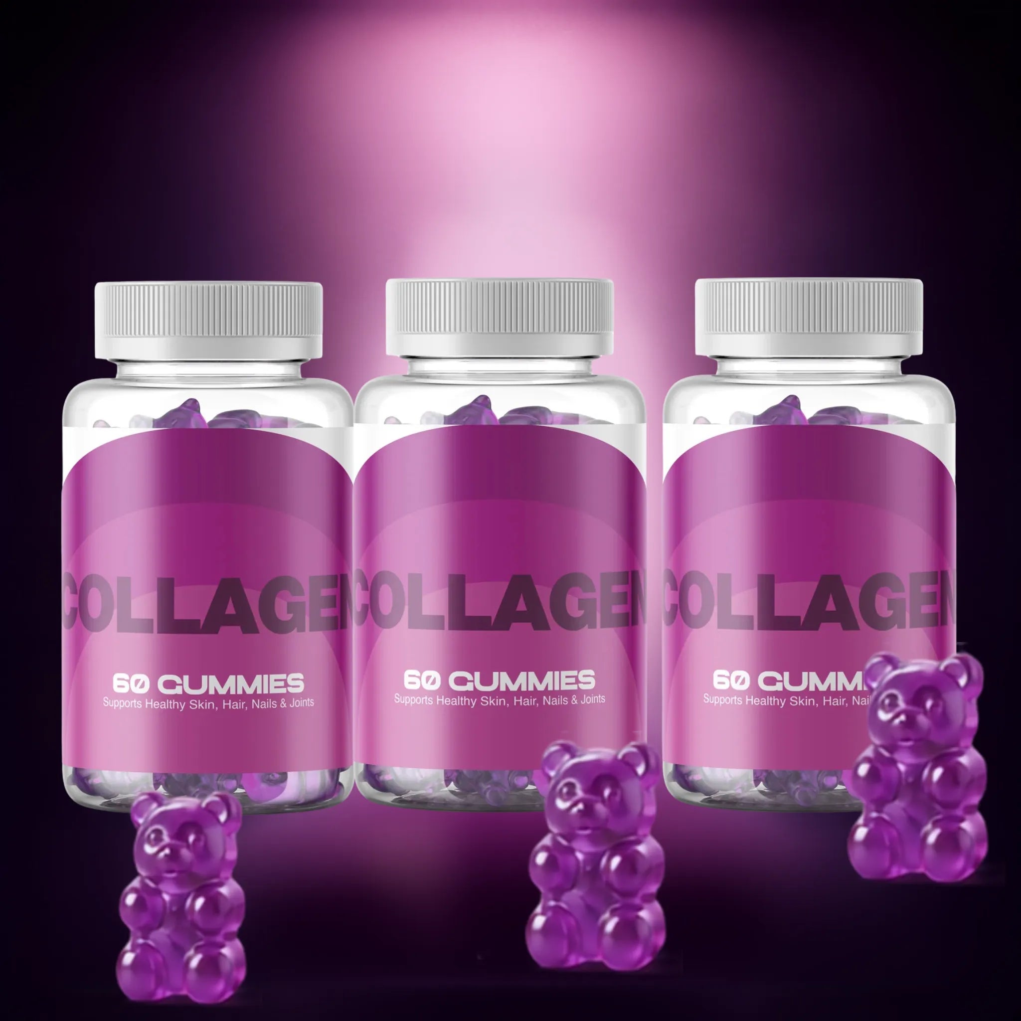 Collagen Gummies | Glow & Skin Formula