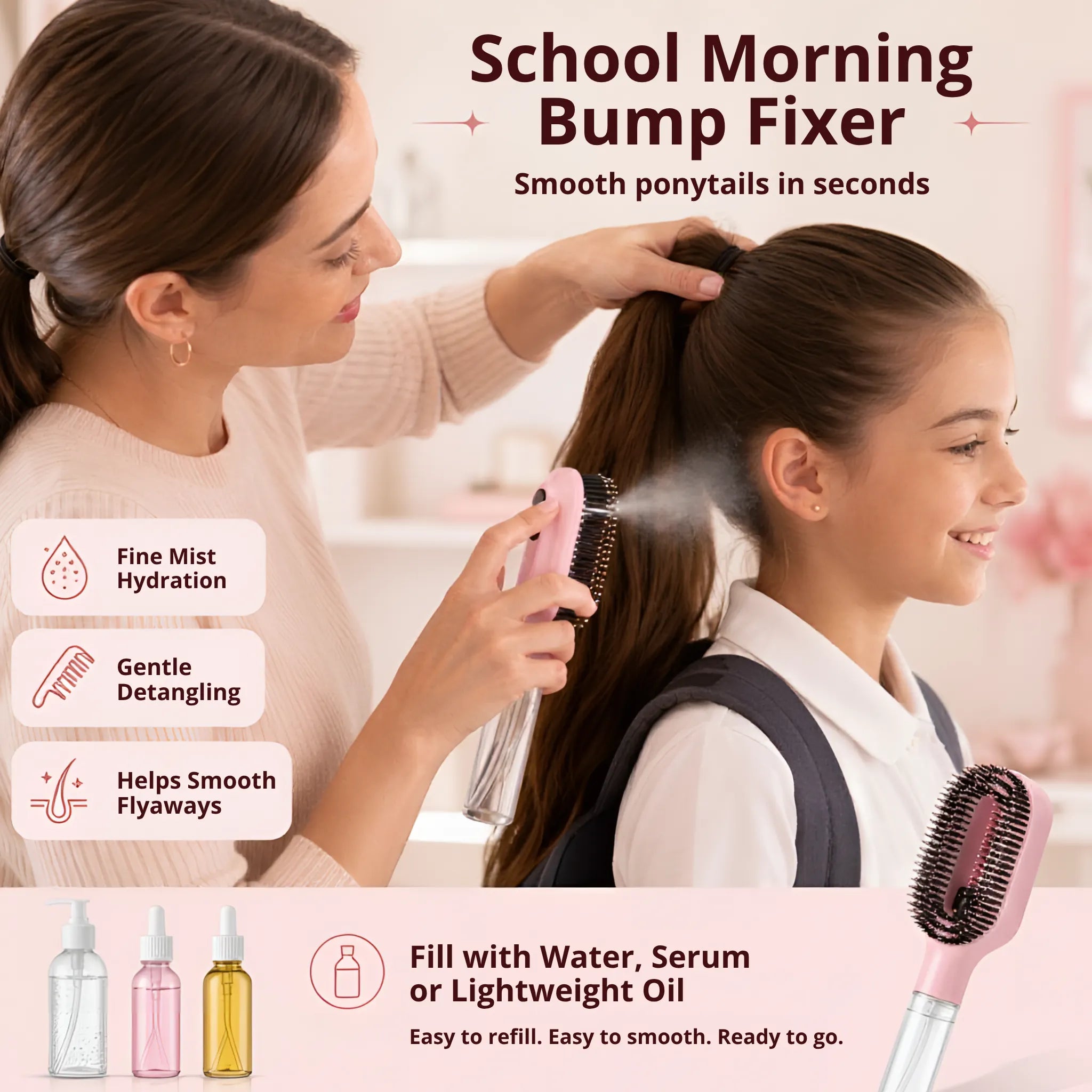 2-in-1 Hair Mist Brush