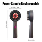 Red Light Hair Growth Brush | 72-Bristle Scalp Massager