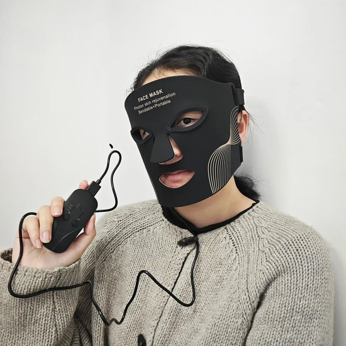7-Color LED Infrared Face Mask