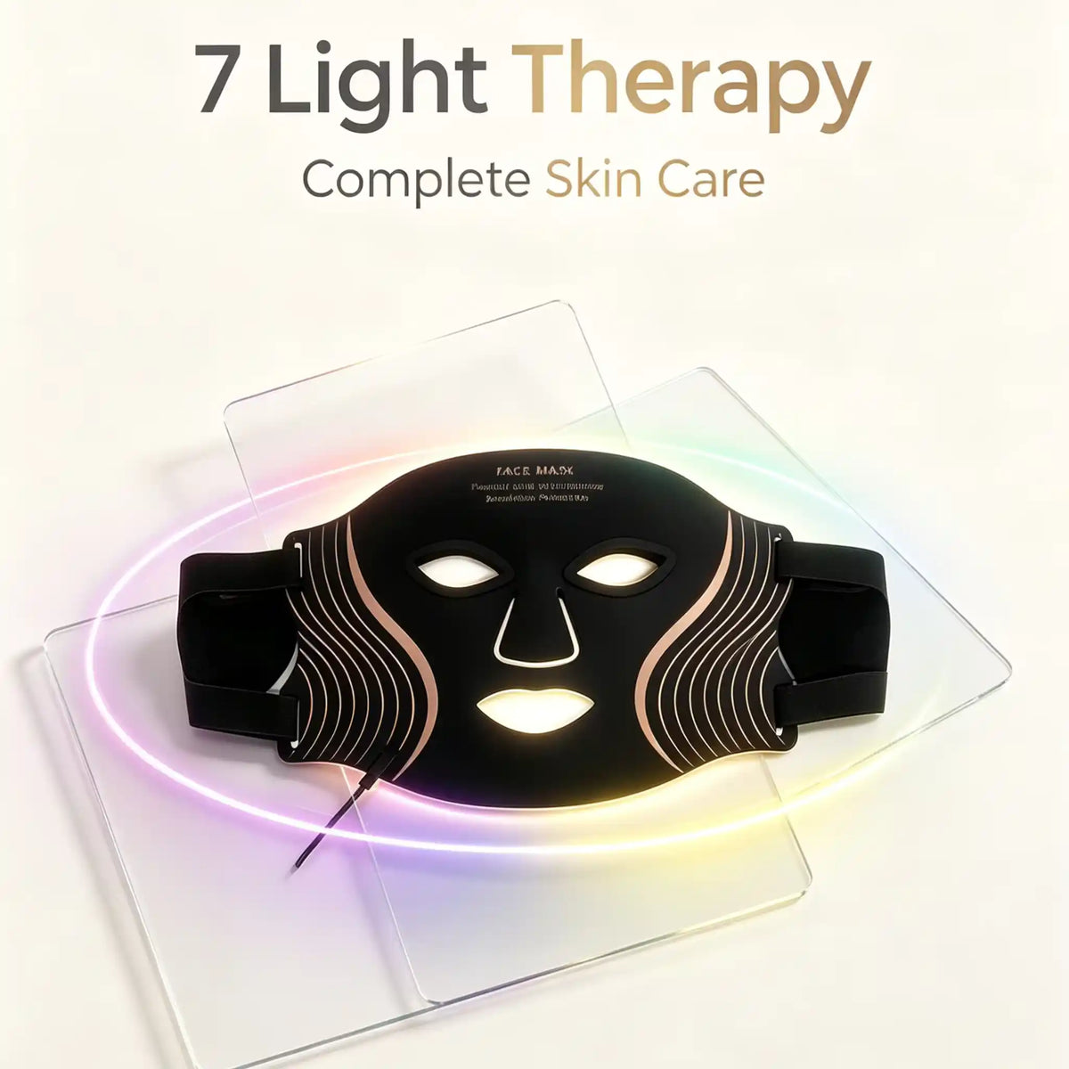 7-Color LED Infrared Face Mask