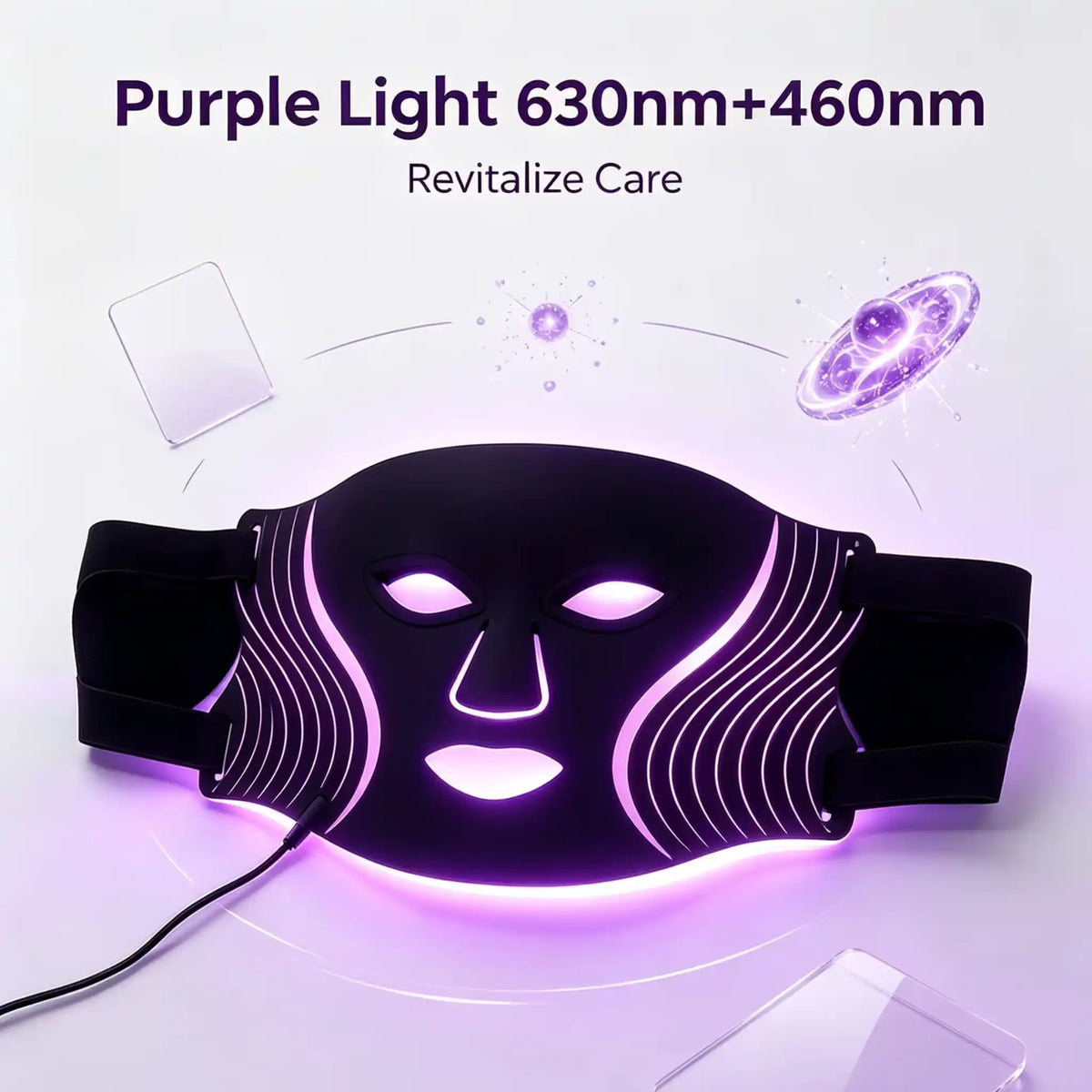 7-Color LED Infrared Face Mask