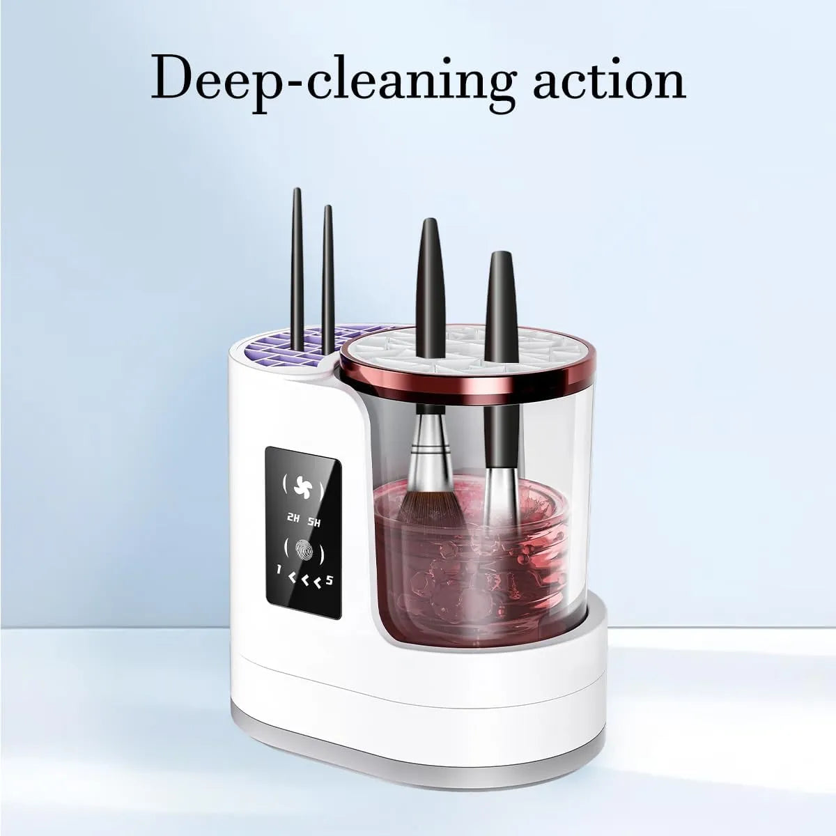 Electric Makeup Brush Cleaner | Clean. Dry. Done.