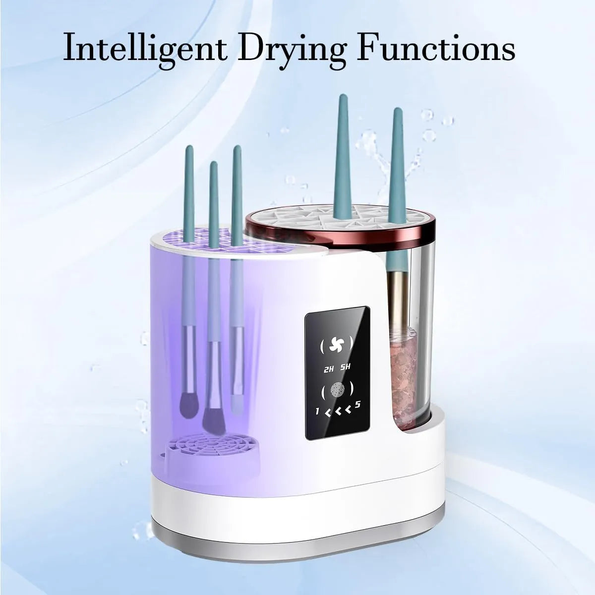 Electric Makeup Brush Cleaner | Clean. Dry. Done.