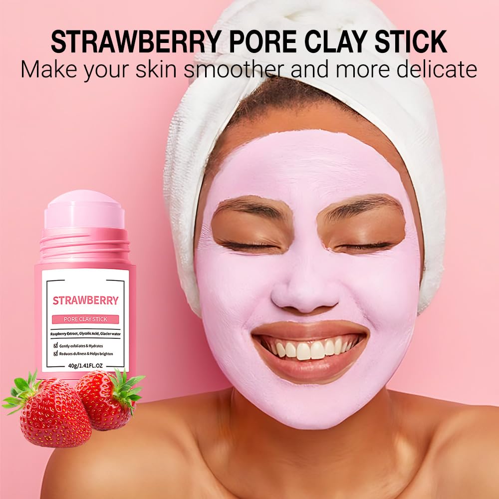Glow & Hydrate Duo — Strawberry + Ocean Clay Sticks