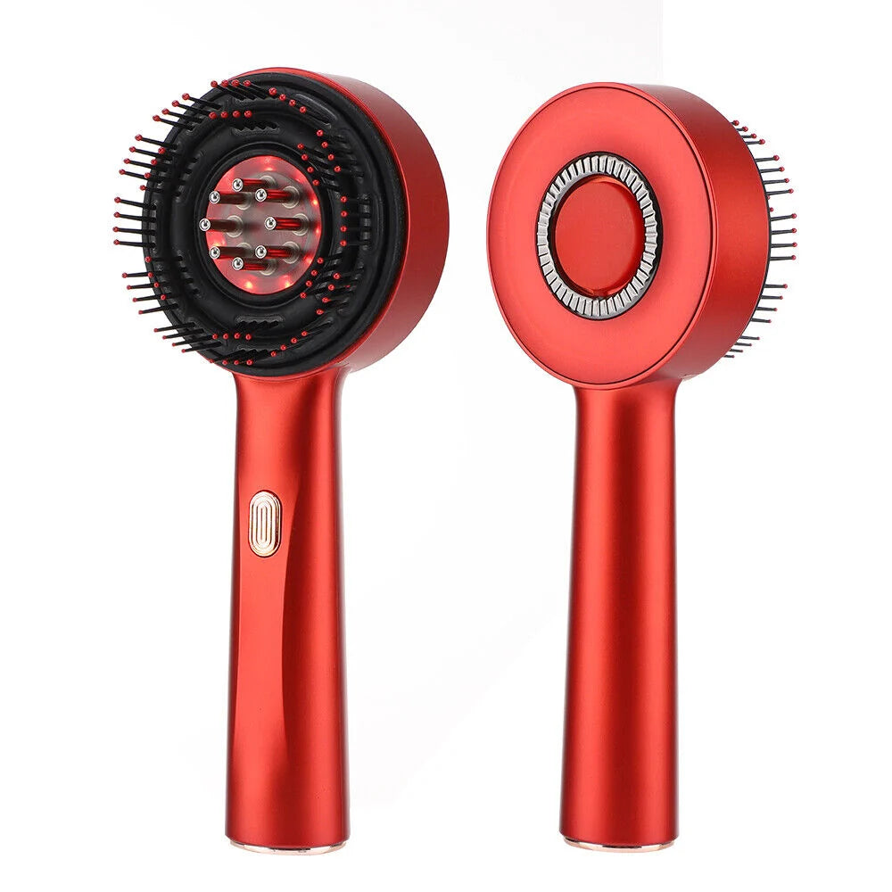 Red Light Hair Growth Brush | 72-Bristle Scalp Massager