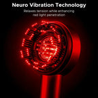 Red Light Hair Growth Brush | 72-Bristle Scalp Massager
