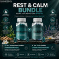 Rest and Calm Bundle with Sleep and Ashwagandha Gummies by SkinGems