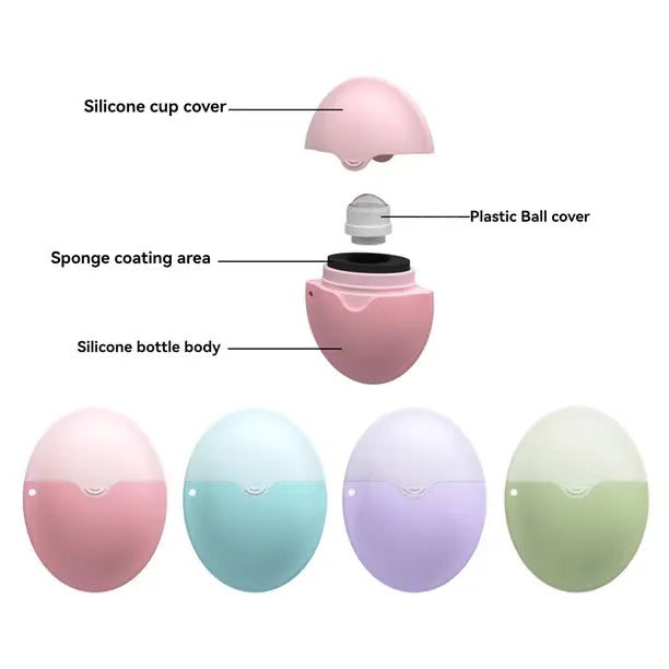 Refillable Silicone Applicator | Sunscreen, Tanning Oil & Body Lotion