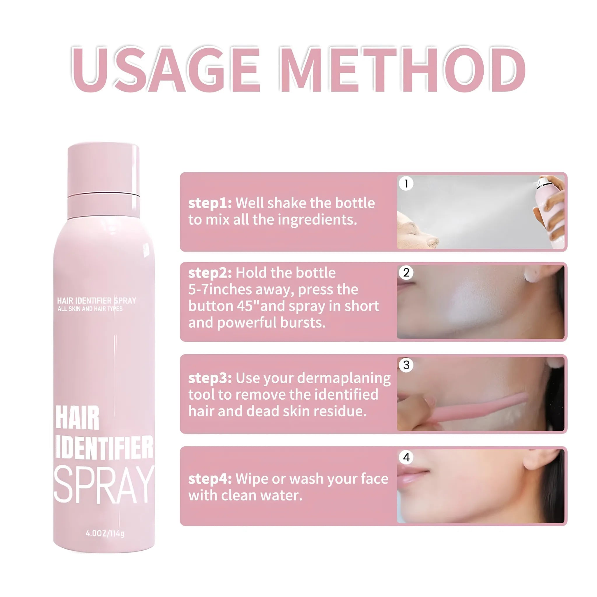 The Hair Identifier Spray