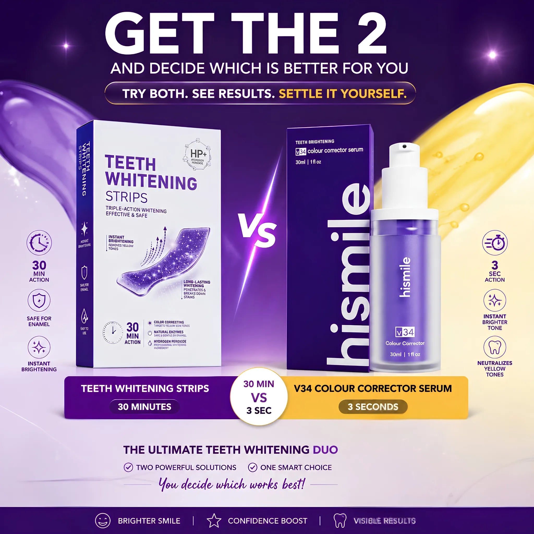 Smile Whitening Kit - Which is better decide for your self!
