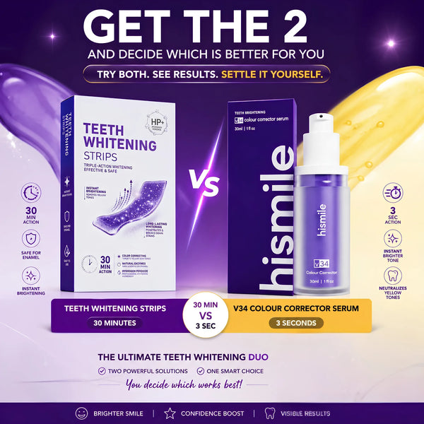 Ultra Whitening Kit | Hismile Toothpaste + Whitening Strips