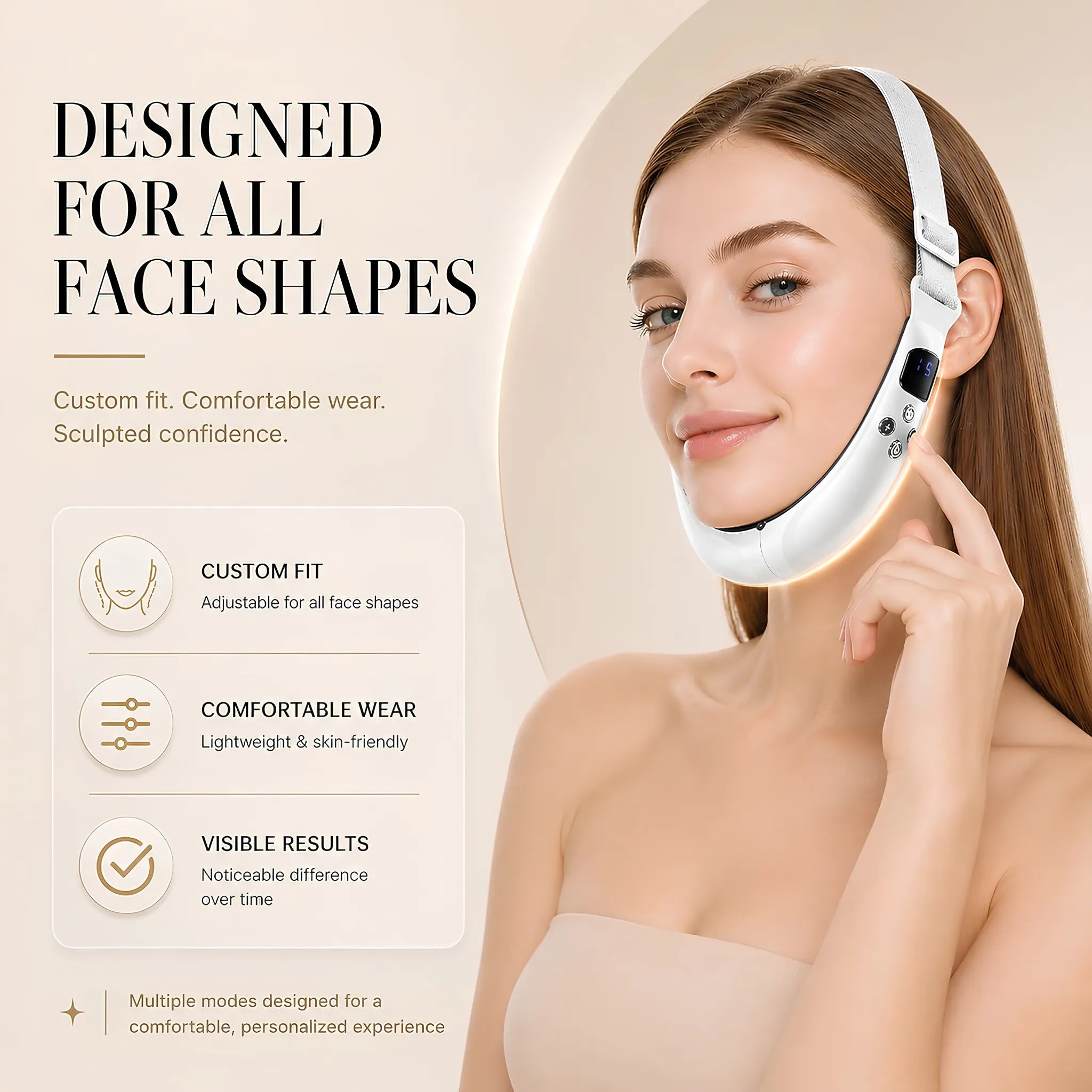 EMS V-Contour Jawline Sculptor